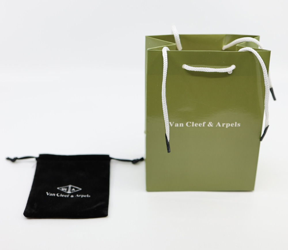 Van Cleef & Arpels Jewelry Dustbag Velvet Pouch 3.25"x4" Gift Bag 6" x 4.5" x 3"